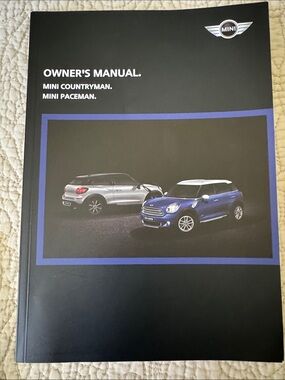 Owner’s Manual Mini Countryman Mini Paceman (OEM)